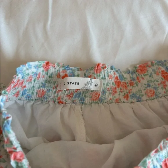 Altar’d State Floral Lace Ruffle Skort - Picture 4 of 4